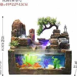 魚缸裝飾圖片大全圖解（魚缸裝飾圖片大全）