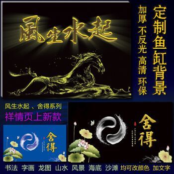龍魚缸背景畫怎么畫：龍魚缸背景畫的個性化創作方法