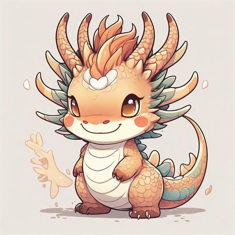 有沒有卡通版真龍圖片？