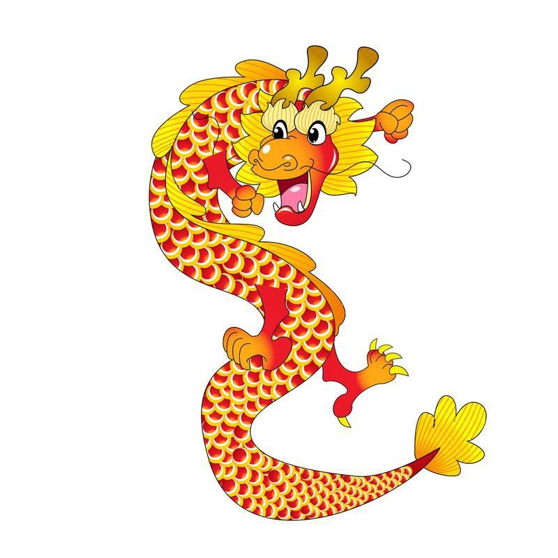 有沒有卡通版真龍圖片？