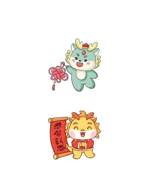 有沒有卡通版真龍圖片？