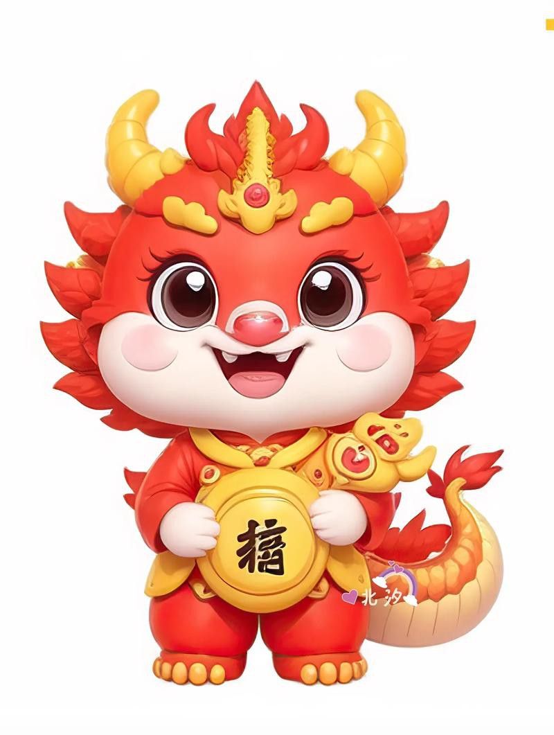 有沒有卡通版真龍圖片？