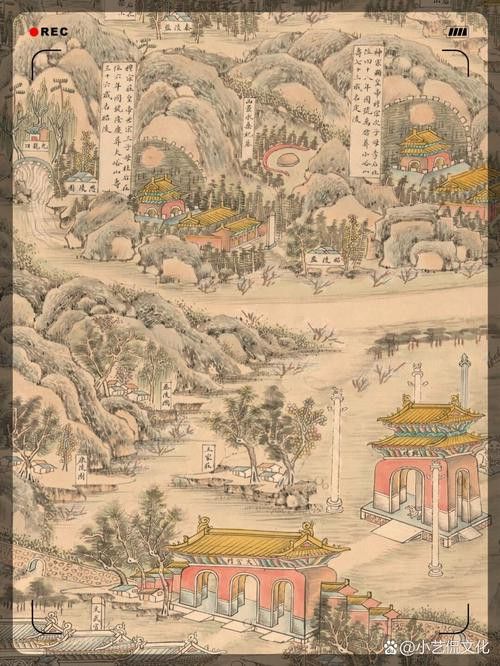 十三陵風水龍脈圖有哪些版本