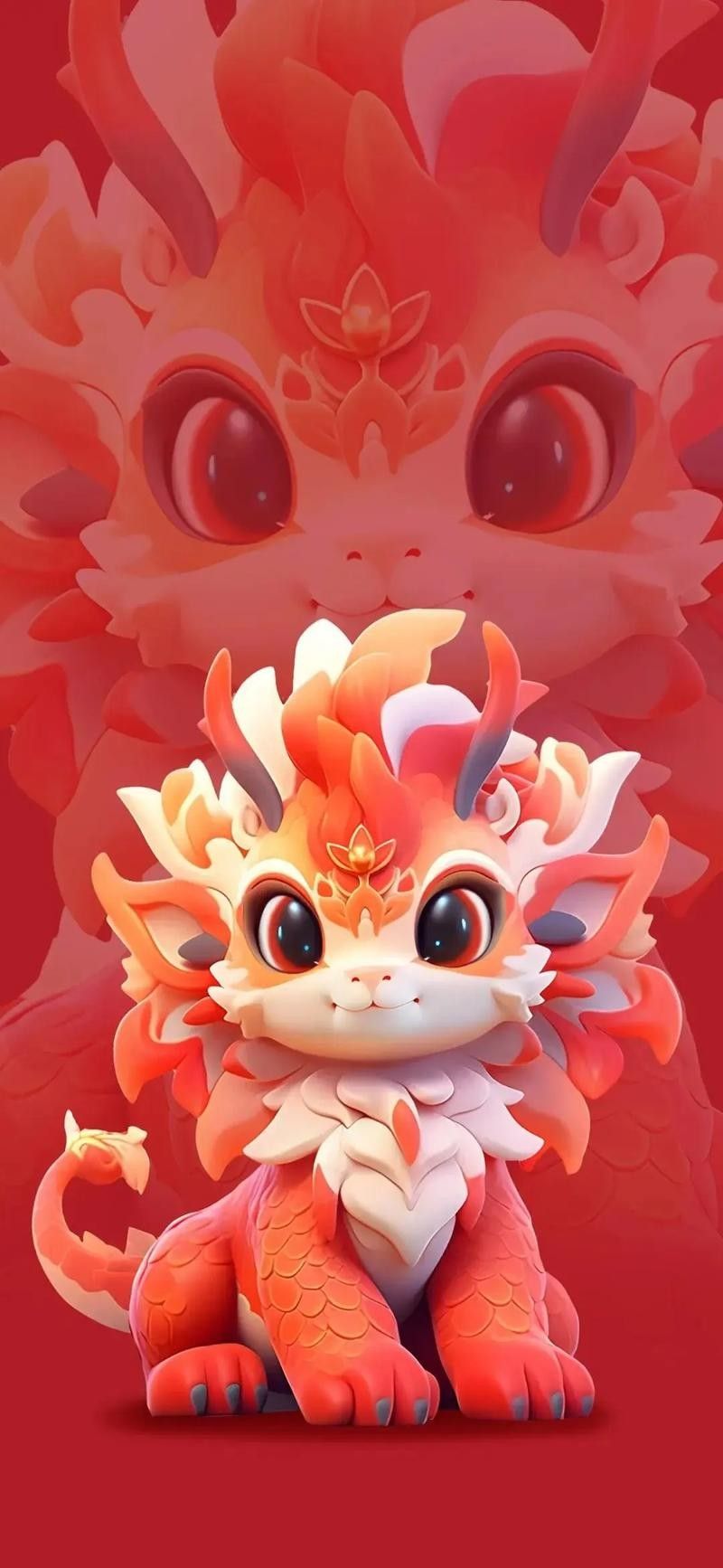 龍魚背景圖片可愛