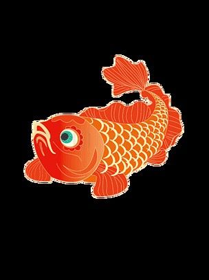 卡通龍魚圖片