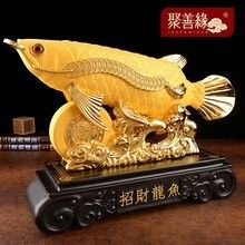 龍頭魚擺件的市場價格如何？