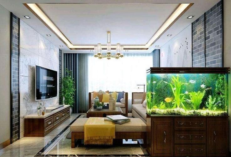 能否提供魚(yú)缸擺放效果圖？