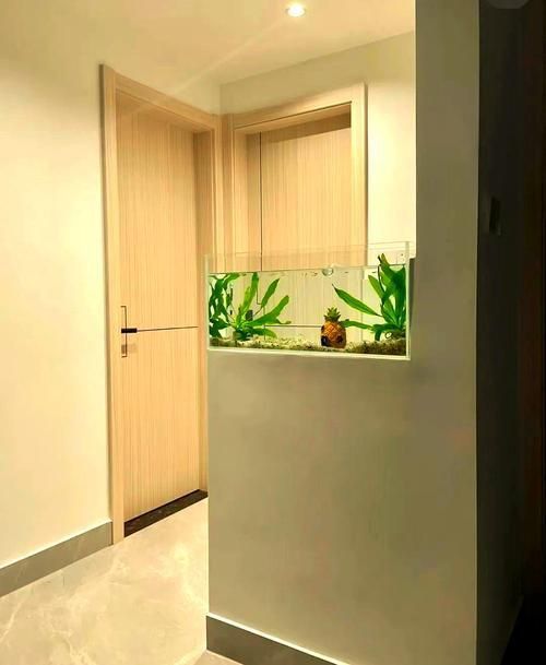 能否提供魚(yú)缸擺放效果圖？