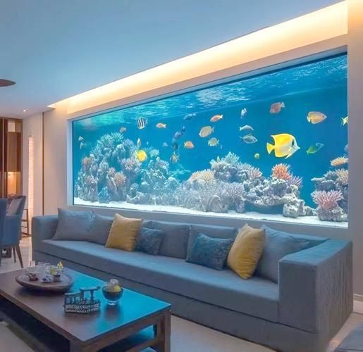 能否提供魚(yú)缸擺放效果圖？