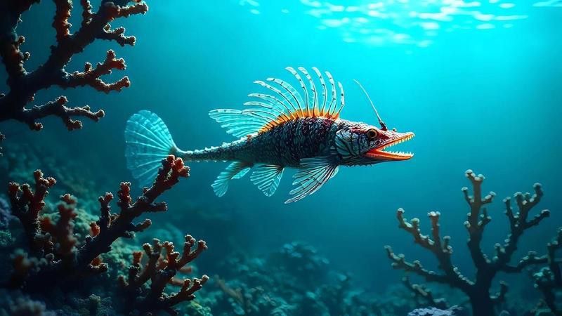 深海龍魚的圖片大全大圖