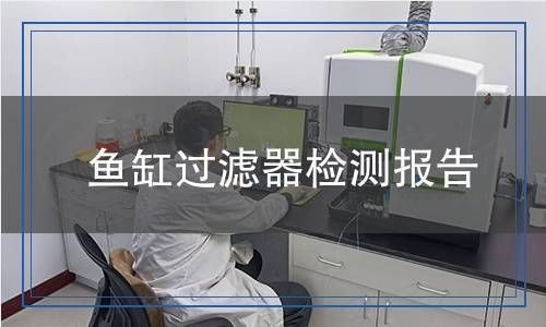 魚缸裝飾材料安全性檢測方法：魚缸裝飾材料安全性檢測