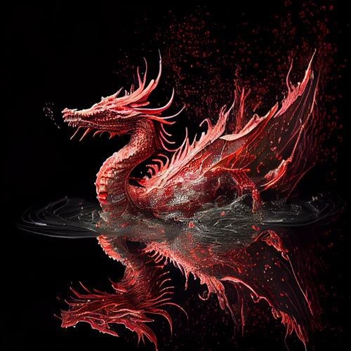 紅龍之眼壁紙高清無水印版