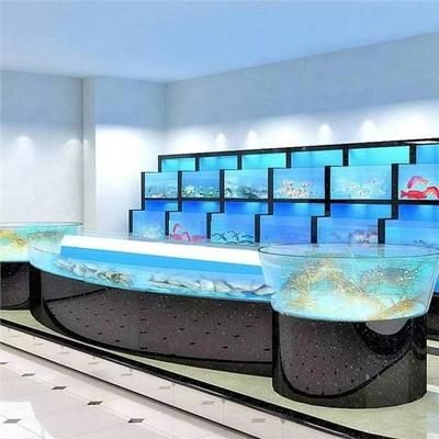 海鮮池魚缸定做多少錢（海鮮池魚缸定做價格因素而異，水族行業的未來趨勢）