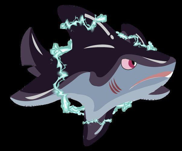 魔鯊魚正面圖片