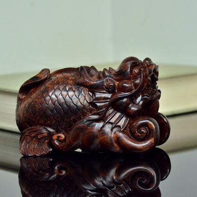 魚化龍石雕擺件含義：魚化龍擺件如何擺放