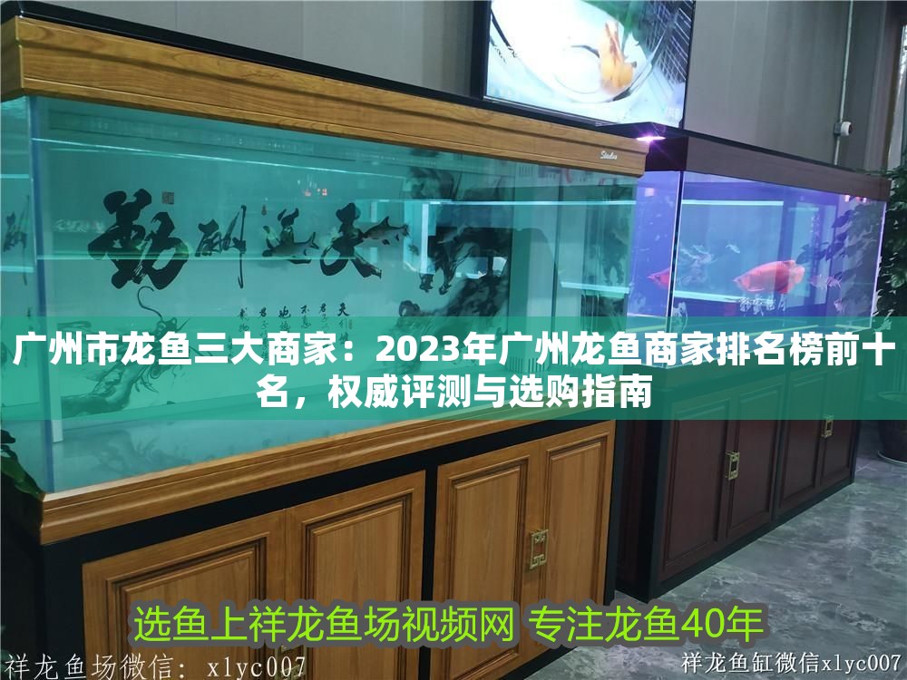 廣州市龍魚三大商家：2023年廣州龍魚商家排名榜前十名，權威評測與選購指南