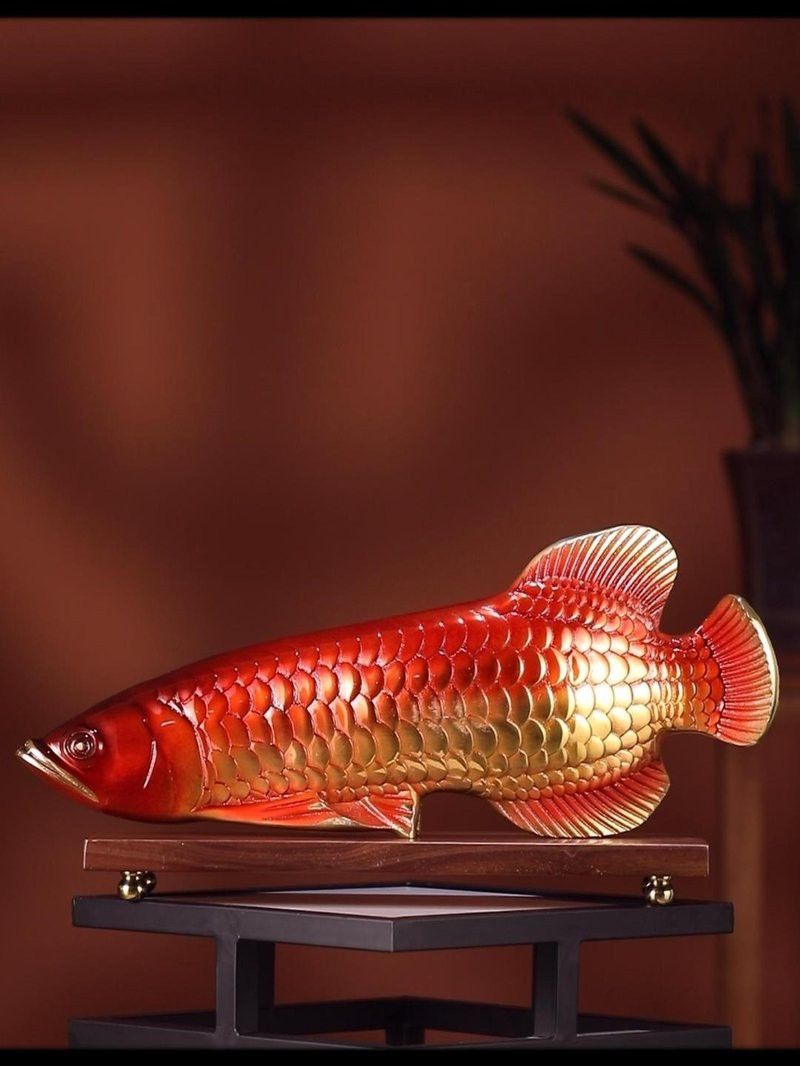 金龍魚擺件多久清洗一次合適？