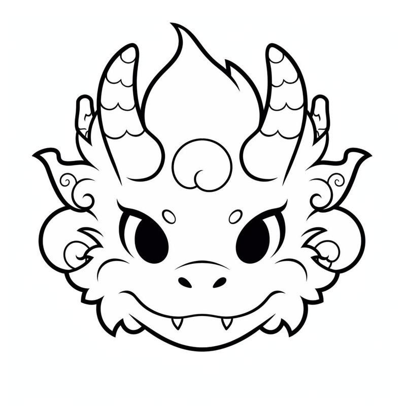 龍頭簡筆畫有哪些風格？