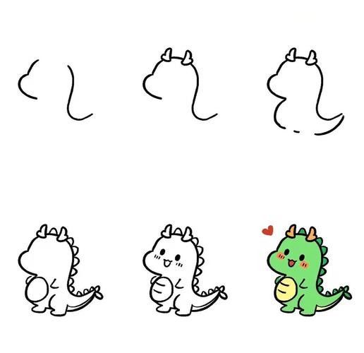 龍頭簡筆畫有哪些風格？