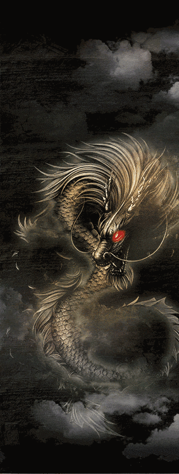 有沒有動態(tài)效果的霸氣龍圖？