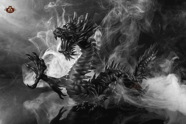 有沒有動態(tài)效果的霸氣龍圖？