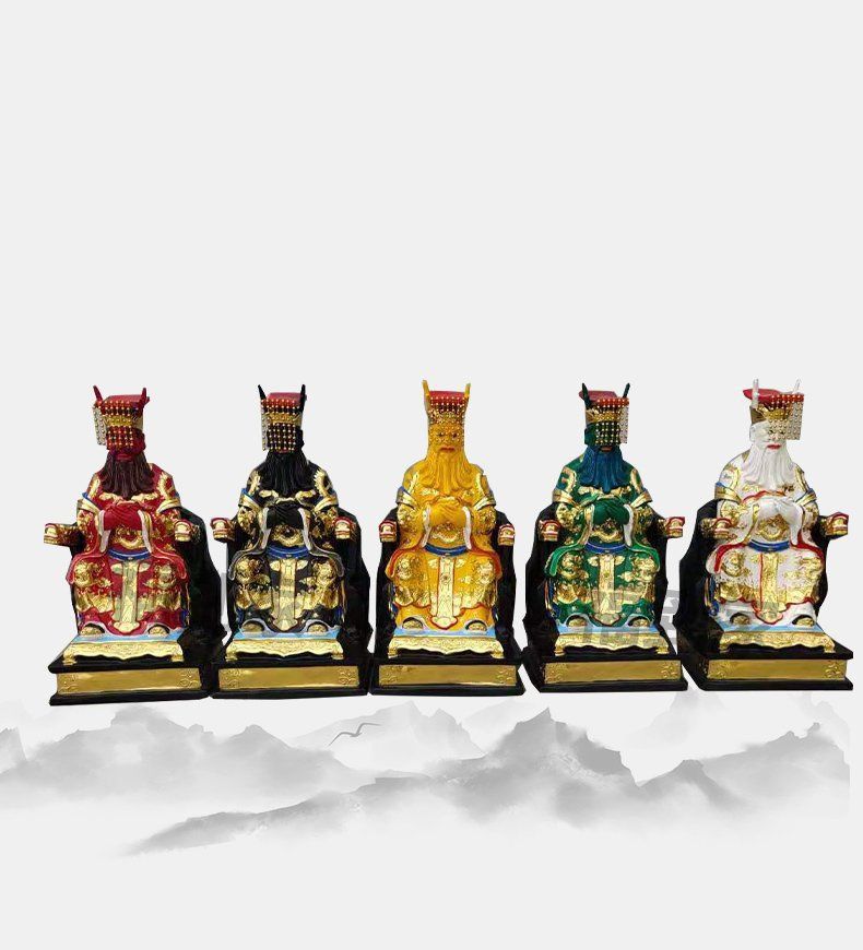 龍王爺的三個神像