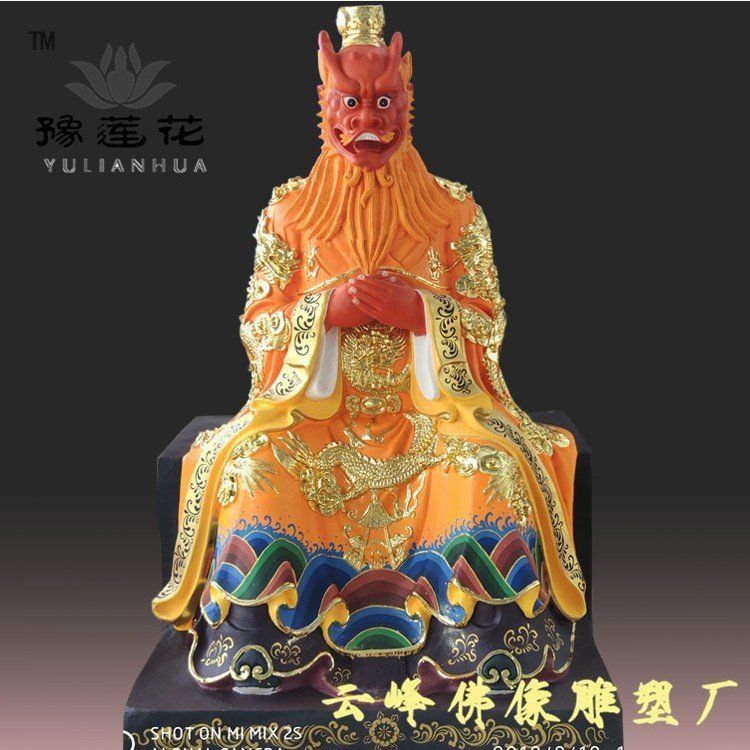 龍王爺的三個神像