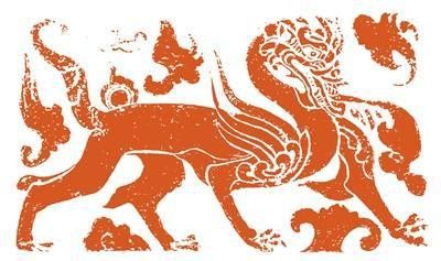 還有哪些畫作中的龍頭朝向右側？