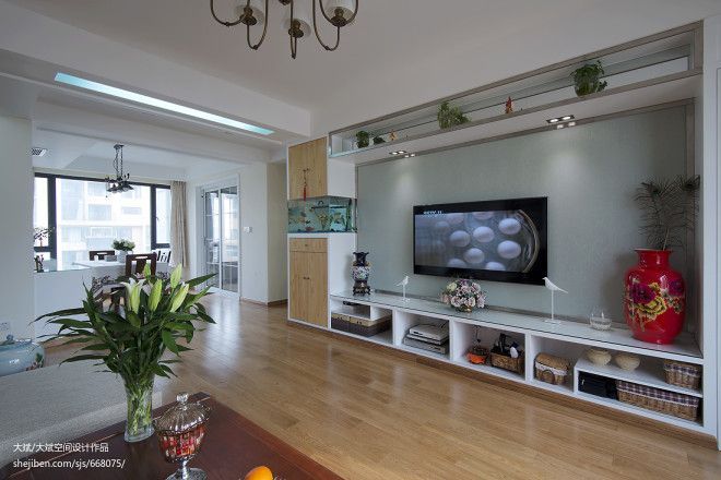 墻壁魚缸裝修效果圖（墻壁魚缸裝修效果圖大全）