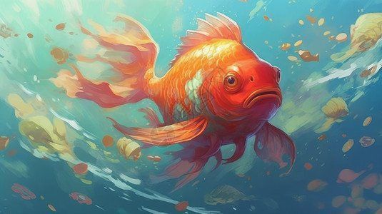 錦鯉卡通圖片