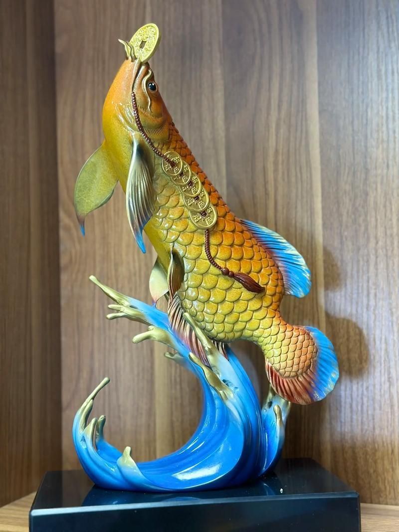 龍魚擺件寓意什么意思圖片