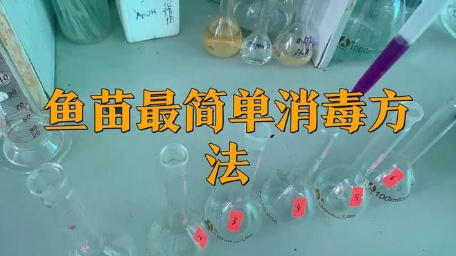 紅龍魚苗換水后如何消毒？
