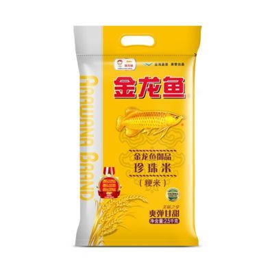 金龍魚御品珍珠米(粳米)2.5千克多少一袋：金龍魚御品珍珠米(粳米)2.5千克一袋的價格為10元