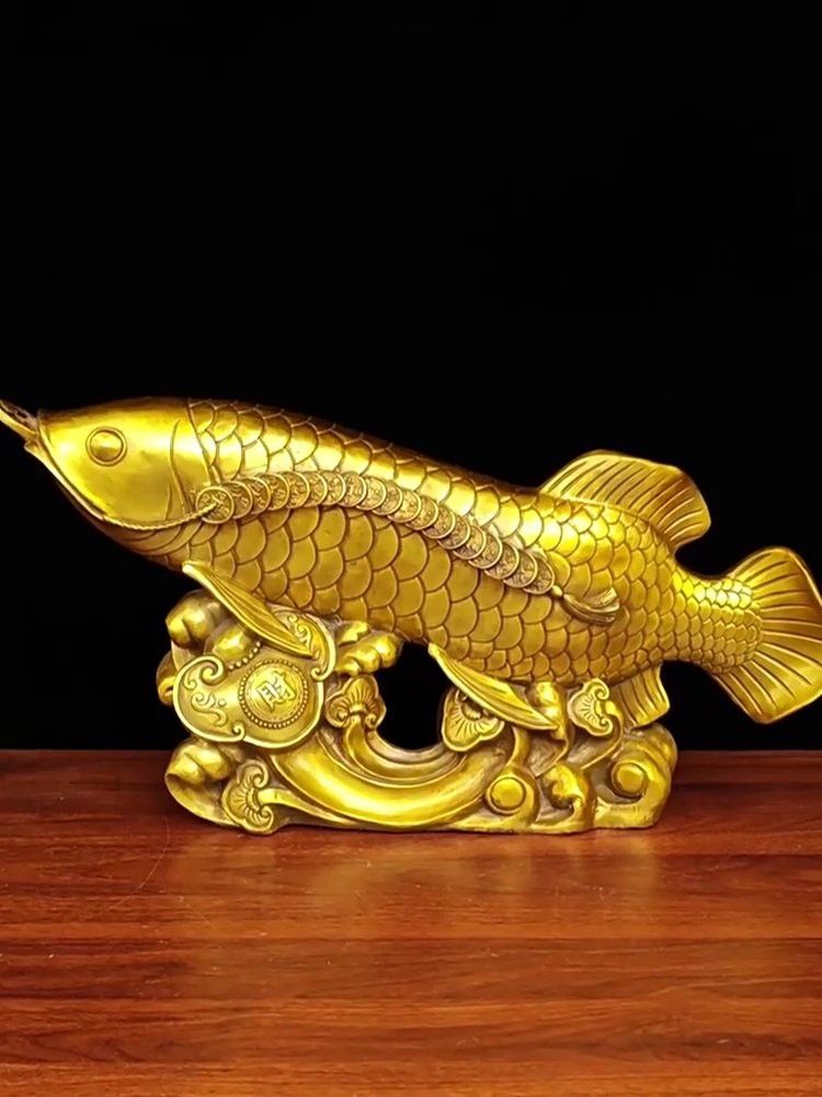 提供更多金龍魚工藝品高清圖片