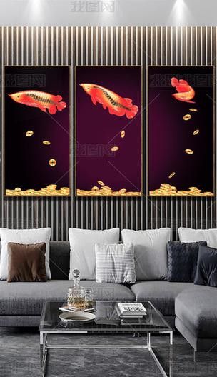 金龍魚手工畫圖片大全