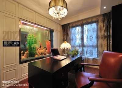 魚缸裝修效果圖圖片欣賞大全（入戶通高柜+景觀魚缸裝修效果圖圖片欣賞大全）