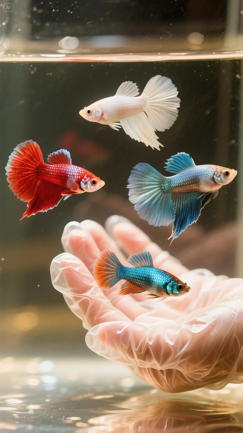 小火龍魚可以和孔雀魚混養(yǎng)嗎圖片