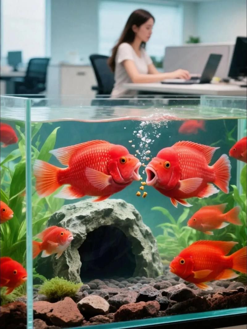 九龍魚缸要養什么龍魚最好看圖片