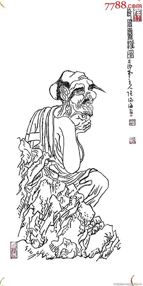羅漢圖片100張