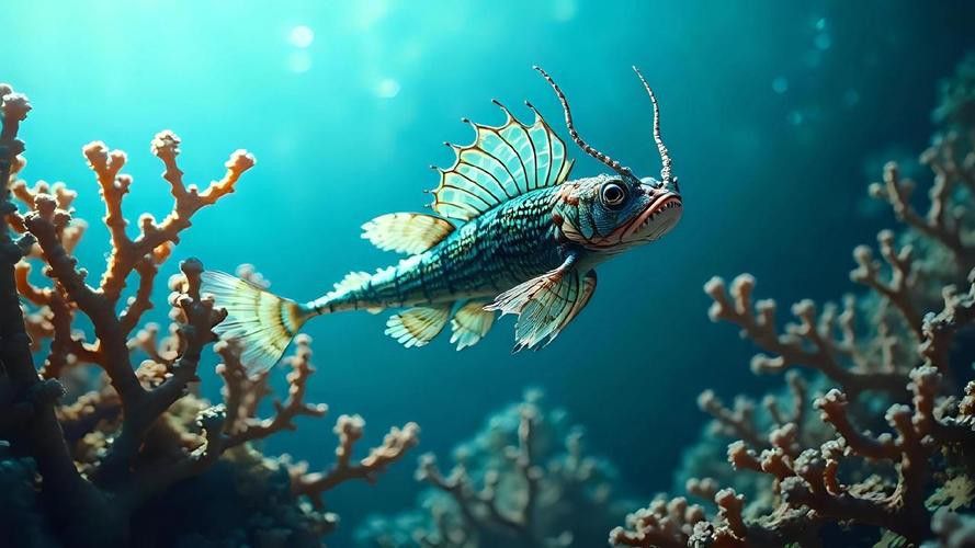 深海黑魚龍魚