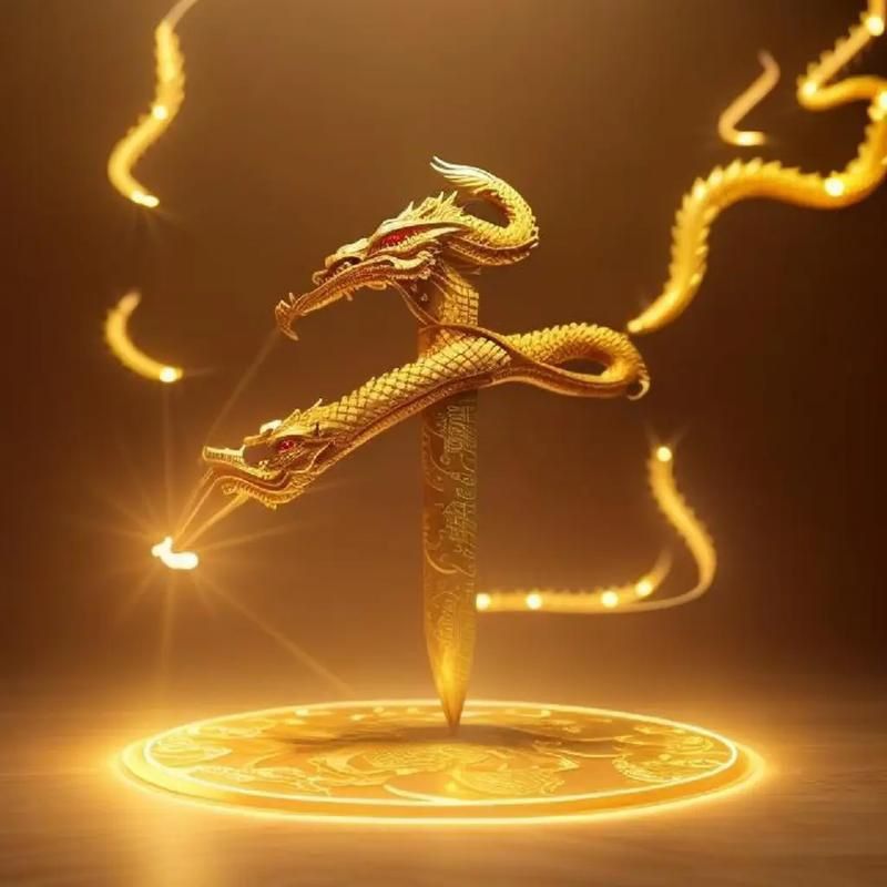 金龍唯美圖片