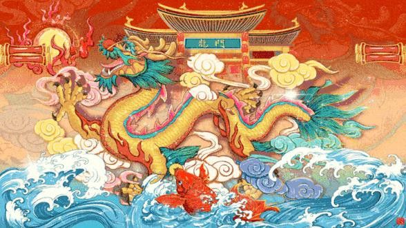 有沒有更多國潮風(fēng)金龍壁紙？