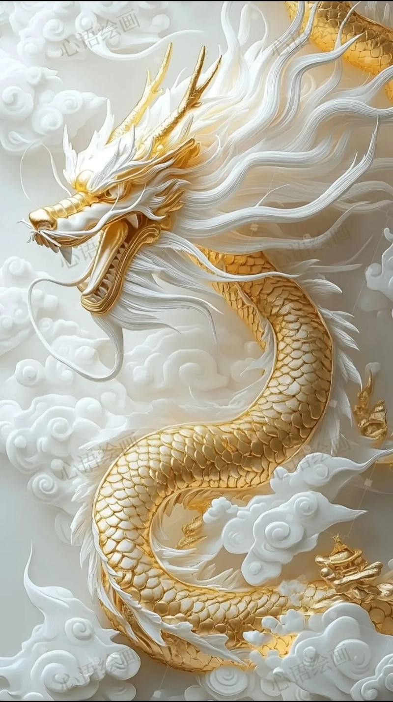 有沒有更多國潮風(fēng)金龍壁紙？