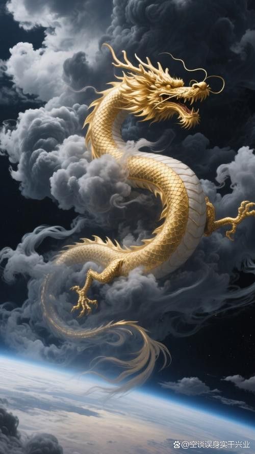 有沒有更多國潮風(fēng)金龍壁紙？