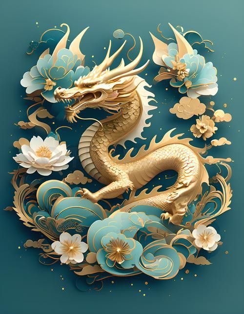 有沒有更多國潮風(fēng)金龍壁紙？
