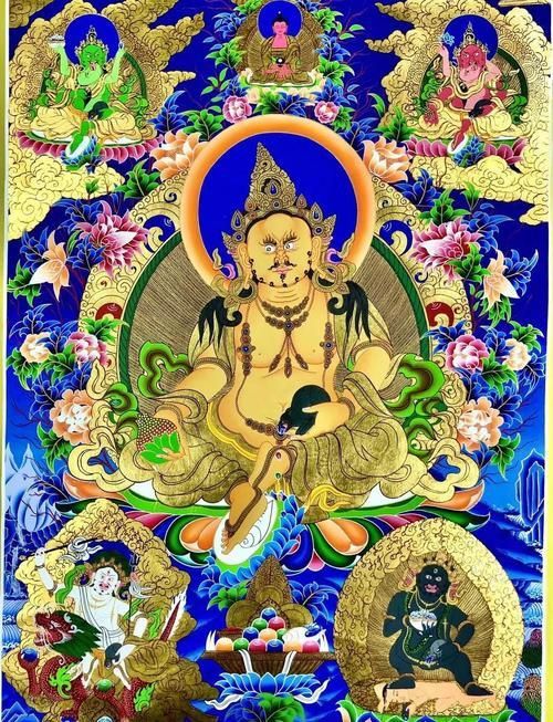 藍財神圖片