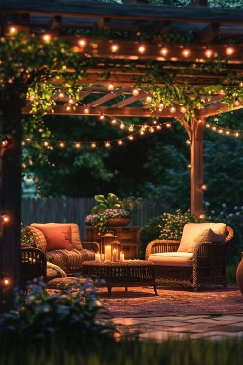 能否提供帶有燈光的造景效果圖？