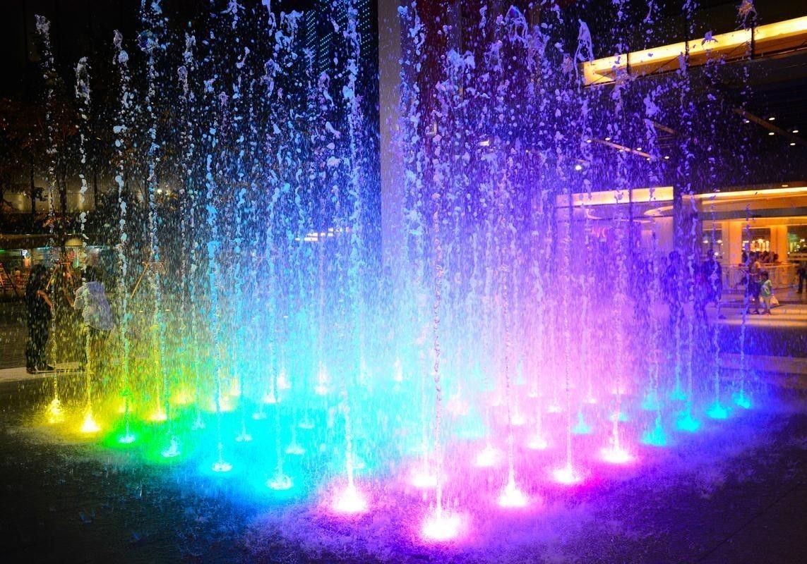 能否提供帶有燈光的造景效果圖？