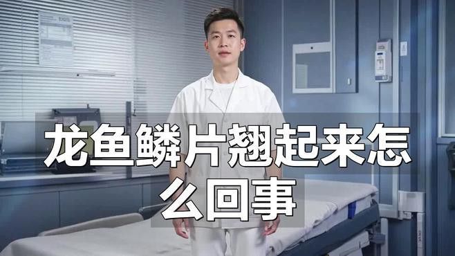 紅龍魚鱗片翹起怎么辦？