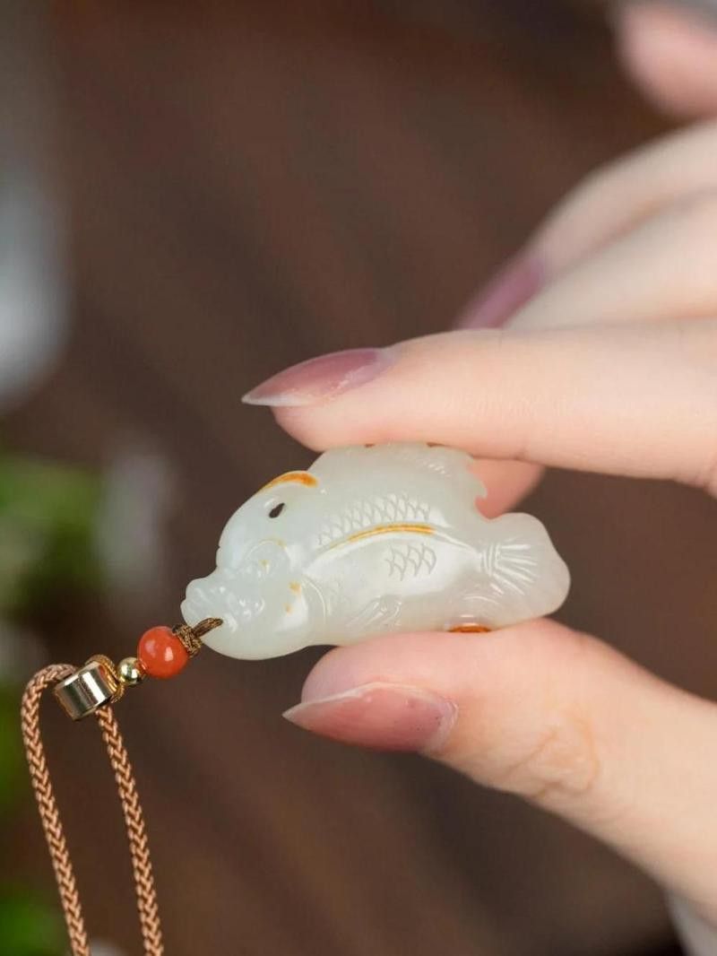 白玉龍魚圖片欣賞大全大圖